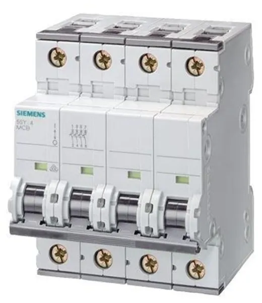 Siemens Leitungsschutzschalter 6kA 3P+N C 40A 5SY6640-7