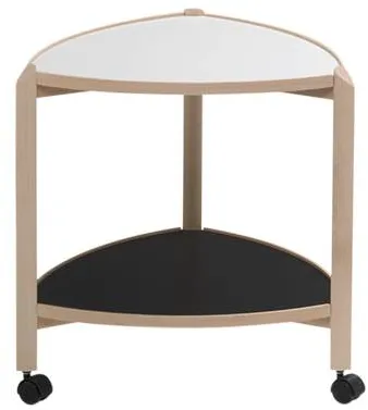Thomsen Furniture Visit Wagen - Buche/Melamin - natürliche Buche - 55x50x50 cm