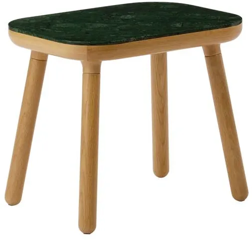Umage Paff Tisch - Hoch - Grüner Marmor