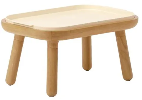 Umage Paff Tisch - Niedrig - Perlenweiß