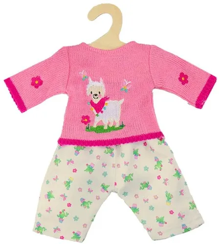 Heless Puppenpullover mit Hose Alpaka 28-35 cm