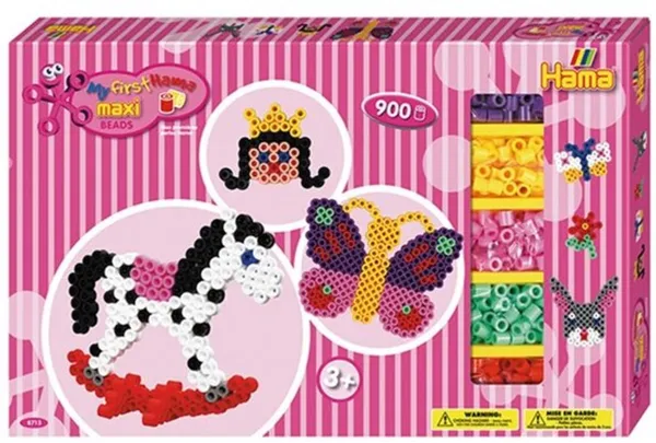 HAMA Maxi Geschenkbox Schaukelpferd & Schmetterling