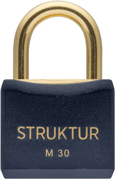 Struktur Vorhängeschloss Marine 30 - 100 % rostfrei