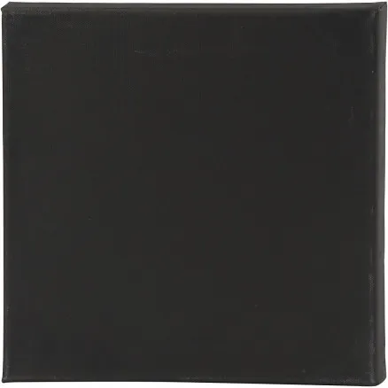 ArtistLine Leinwand, schwarz, weiß, Tiefe 1,6 cm, Größe 30x30 cm, 360 g, 10