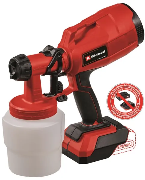 Einhell TC-SY 18/60 Li Akku-Farbsprühsystem 18 Volt ohne Akku und Ladegerät