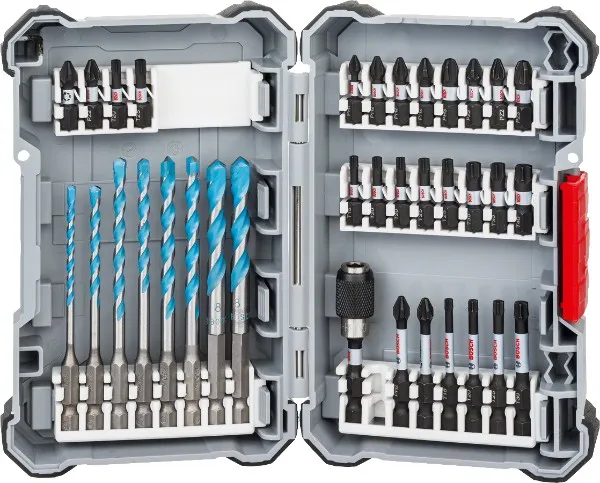 Bosch Set mit Bits für Impact Control-Schraubendreher, 35 St.