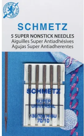 Schmetz Nähmaschinennadeln Super Universal Antihaft 130/705 H-SU Größe 100