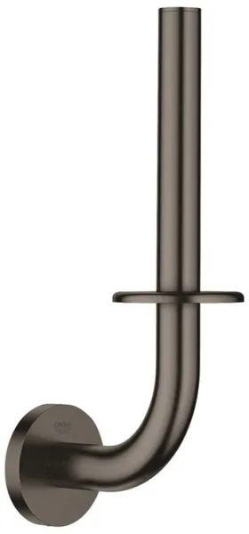 Grohe Essentials Ersatzpapierhalter, gebürstet Hard Graphite